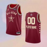 Men's All Star 2024 Customize Red Jersey