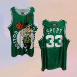 Men's Boston Celtics Mitchell & Ness Big Face Green Jersey