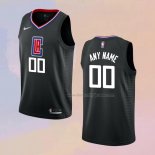 Men's Los Angeles Clippers Customize Statement Black Jersey