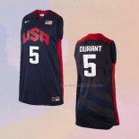 Men's USA 2012 Kevin Durant NO 5 Black Jersey