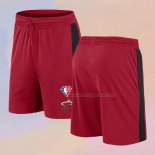 Miami Heat 75th Anniversary Red Shorts