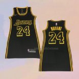 Women's Los Angeles Lakers Kobe Bryant NO 24 Black Jersey