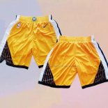 Golden State Warriors Earned 2018-19 Yellow Shorts
