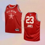 Kid's All Star 2024 Los Angeles Lakers LeBron James NO 23 Red Jersey