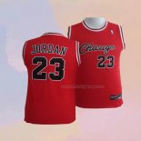 Kid's Chicago Bulls Michael Jordan NO 23 Red Jersey2