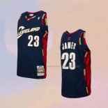 Kid's Cleveland Cavaliers LeBron James NO 23 Mitchell & Ness 2008-09 Blue Jersey