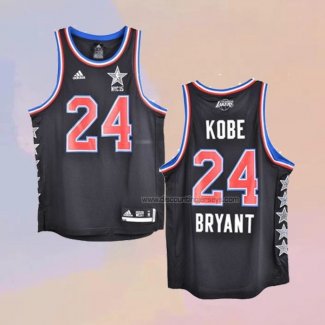 Men's All Star 2015 Kobe Bryant NO 24 Black Jersey