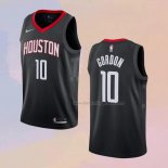 Men's Houston Rockets Eric Gordon NO 10 Statement Black Jersey