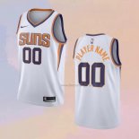 Men's Phoenix Suns Customize Association 2020-21 White Jersey