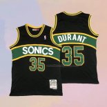Men's Seattle Supersonics Kevin Durant NO 35 Mitchell & Ness 2007-08 Black Jersey