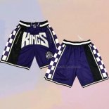 Sacramento Kings 1998-99 Purple Shorts