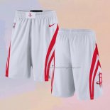 Houston Rockets 2017-18 White Shorts