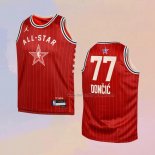 Kid's All Star 2024 Dallas Mavericks Luka Doncic NO 77 Red Jersey