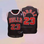 Kid's Chicago Bulls Michael Jordan NO 23 Black Jersey