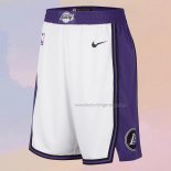 Los Angeles Lakers City 2022-23 White Shorts