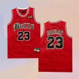 Men's Chicago Bulls Michael Jordan NO 23 NBA Final Red Jersey