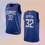 Men's Los Angeles Clippers Blake Griffin NO 32 Icon Blue Jersey
