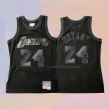 Men's Los Angeles Lakers Kobe Bryant NO 24 Hardwood Classics Black Jersey