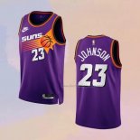 Men's Phoenix Suns Cameron Johnson NO 23 Classic 2022-23 Purple Jersey