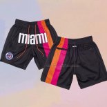 Miami Heat Black Shorts4