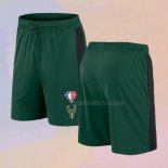 Milwaukee Bucks 75th Anniversary Green Shorts