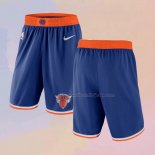 New York Knicks 2017-18 Blue Shorts
