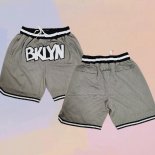 Brooklyn Nets Just Don Gray Shorts