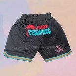 Flint Tropics Black Shorts