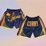 Golden State Warriors Stephen Curry 2022 NBA Finals Blue Shorts