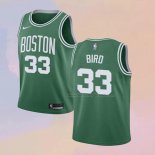Kid's Boston Celtics Larry Bird NO 33 City 2018 Green Jersey