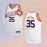 Kid's Phoenix Suns Kevin Durant NO 35 Association 2023-24 White Jersey