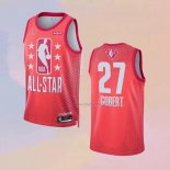 Men's All Star 2022 Utah Jazz Rudy Gobert NO 27 Maroon Jersey