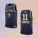 Men's All Star 2024 Golden State Warriors Klay Thompson NO 11 Blue Jersey