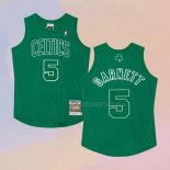 Men's Boston Celtics Kevin Garnett NO 5 Mitchell & Ness 2012 Green Jersey