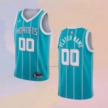 Men's Charlotte Hornets Customize Icon 2020-21 Green Jersey