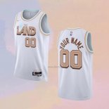 Men's Cleveland Cavaliers Customize City 2022-23 White Jersey
