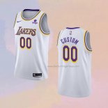 Men's Los Angeles Lakers Customize Association 2021-22 White Jersey