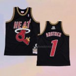 Men's Miami Heat x Dj Khaled x Mitchell & Ness Black Jersey