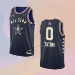 Men's All Star 2024 Boston Celtics Jayson Tatum NO 0 Blue Jersey