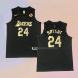 Men's Los Angeles Lakers Kobe Bryant NO 24 Black Jersey