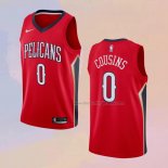 Men's New Orleans Pelicans Demarcus Cousins NO 0 Statement Red Jersey